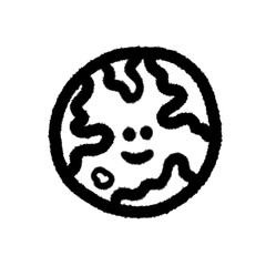 png cartoon handwrite doodle line cute element clipart decoration design for decorate cartoon action