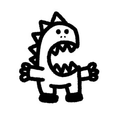 png cartoon handwrite doodle line cute element clipart decoration design for decorate cartoon action