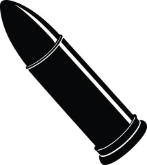 Bullet Silhouette Vector