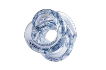 Futuristic abstract metal sculpture with fluid shapes, symbolizing modern artistic design and innovation.