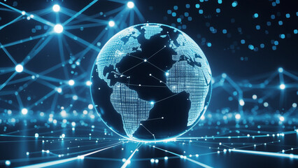 Obraz premium Global connection