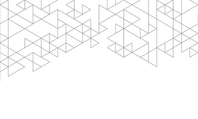 Abstract background with a geometric pattern of triangle shapes. Graphic design element 