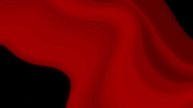 red vector wave background