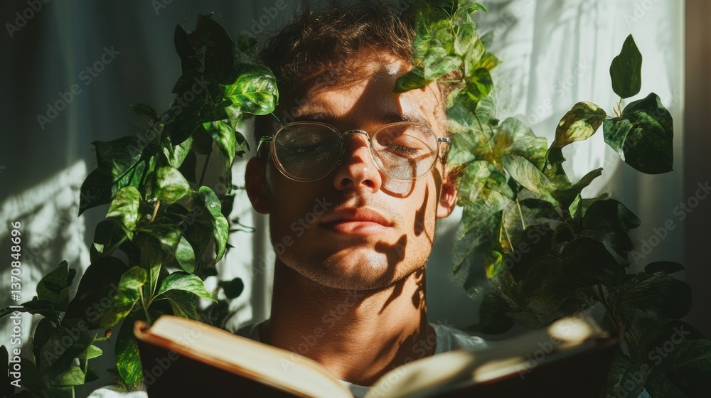 Aufkleber take a wild guess day botanical knowledge immersion - mindful learning, gen z intellectual wellness 