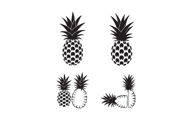 pineapple vector illustration