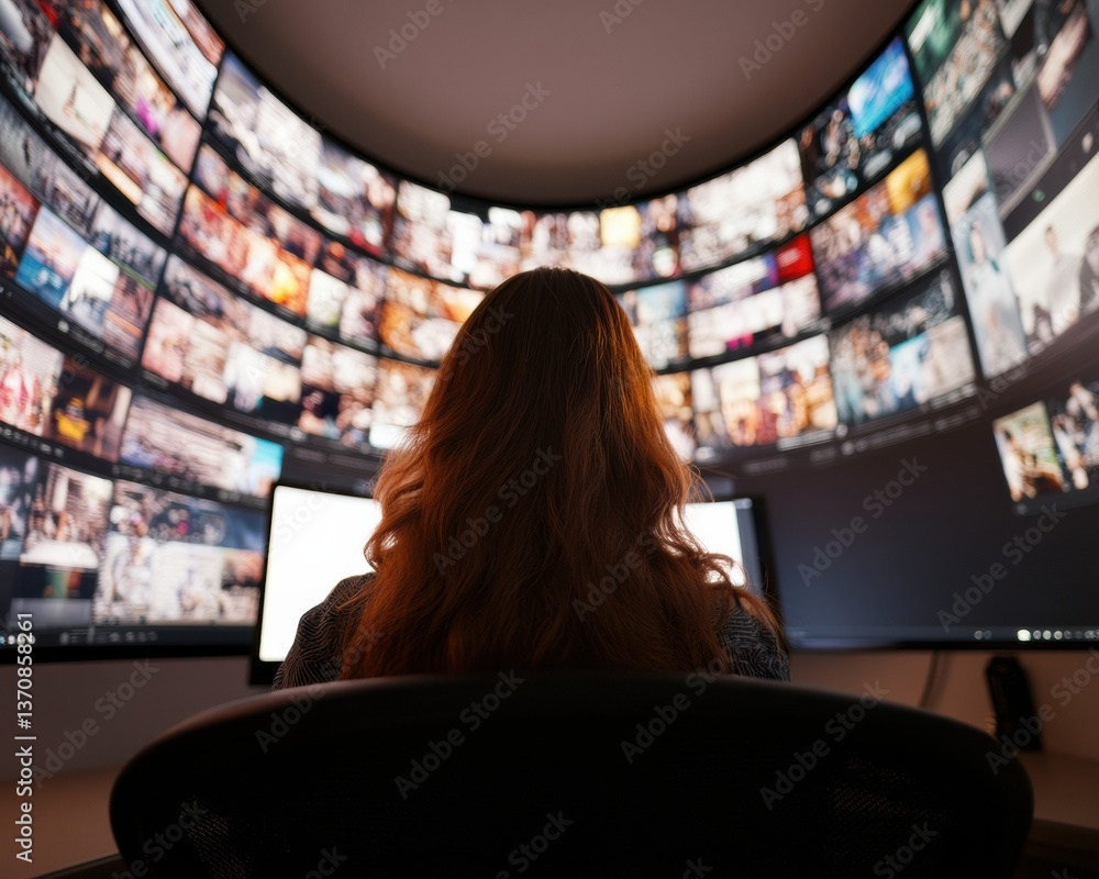 Poster Immersive Media Intelligence AI-Powered Visual Analytics Dashboard Transforming Digital Content Strategy for Next-Gen Professional Insights and Strategic Decision Making