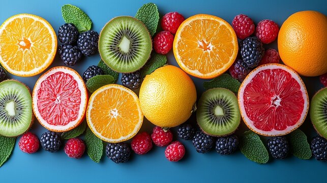 colorful fruit background