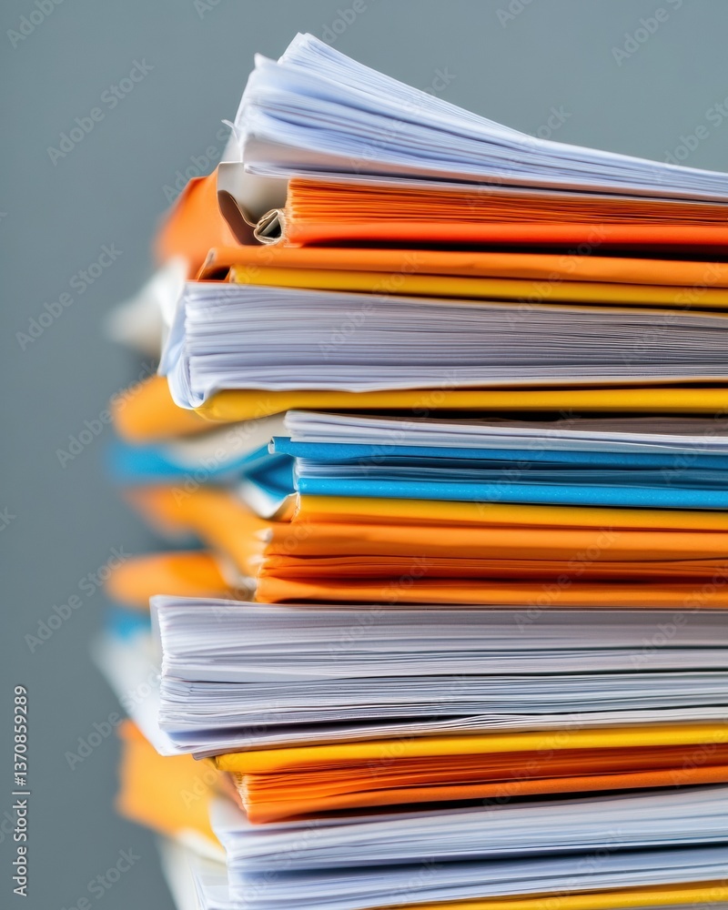 Poster Minimalist Workflow Optimization Chromatic File Management Solution Revealing Modern Productivity Strategies for Digital Workspace Transformation