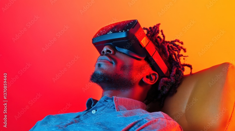 Poster immersive xr experience next-gen virtual reality exploration with cutting-edge wearable tech - trans