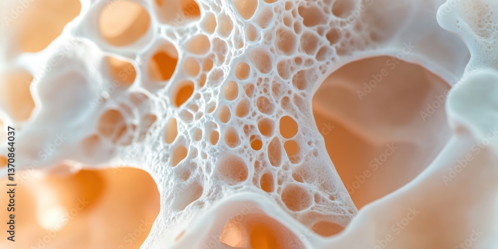 Aufkleber micro-resilience visualized innovative bone density insights - next-gen health analytics revealing c