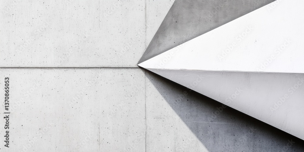 Poster minimalist architectural geometry precision concrete surfaces exploring brutalist design aesthetics 