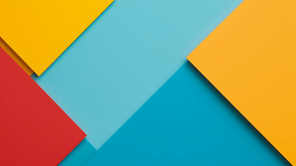 Abstract Colorful Geometric Pattern Design