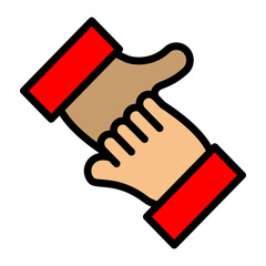 Help Vector Filled Icon Design