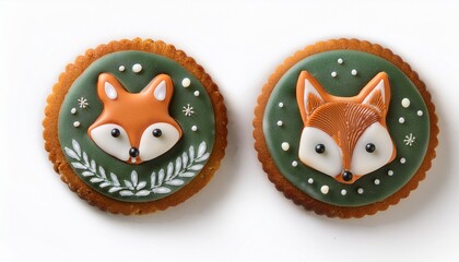Woodland Animal Themed Cookies