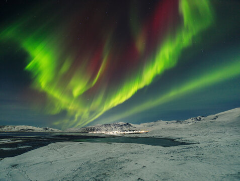 Nordlichter auf Island