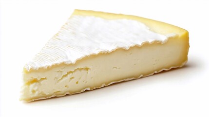 Delicious wedge of creamy cheese with a smooth white rind perfect for pairing with crackers or fruit