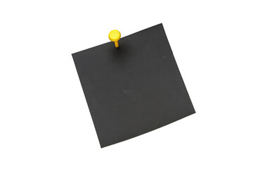 note paper with push pin