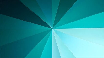 Geometric Teal Burst - Dynamic Abstract Background