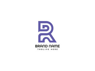 Business modern letter logo design