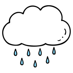 cloud with rain