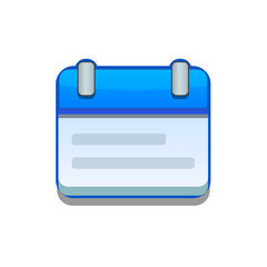 A vibrant, cartoon-style note icon. Perfect for games, apps, loot crates, rewards, or in-game purchases. Enhance your UI with this eye-catching present icon