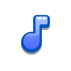 A vibrant, cartoon-style music icon. Perfect for games, apps, loot crates, rewards, or in-game purchases. Enhance your UI with this eye-catching present icon