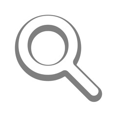 White simple icon lope. Perfect for games, apps, loot crates, rewards, or in-game purchases.