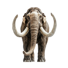 Obraz premium Realistic Elephant on Transparent Background for Creative Projects