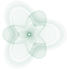 Watermark guilloche. Watermark pattern , Watermark banknote pattern. Banknotes check guilloche lines texture, secure waves patterns and passport paper. Currency banknote guilloche, security certificat