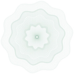 Watermark guilloche. Watermark pattern , Watermark banknote pattern. Banknotes check guilloche lines texture, secure waves patterns and passport paper. Currency banknote guilloche, security certificat