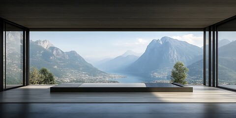 Modern Home with Mountain Views