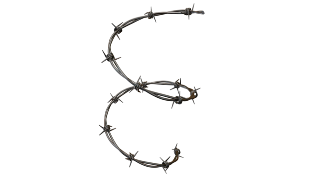 barbed wire png