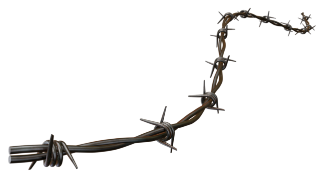 barbed wire png