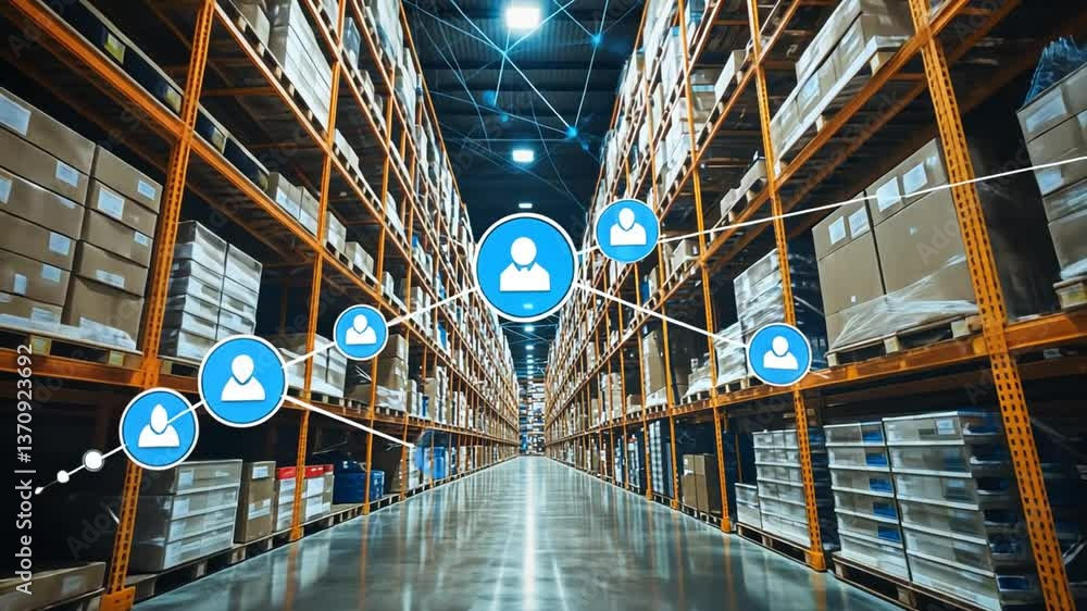 Poster effective drop shipping assistant interface for warehouse management generative ai