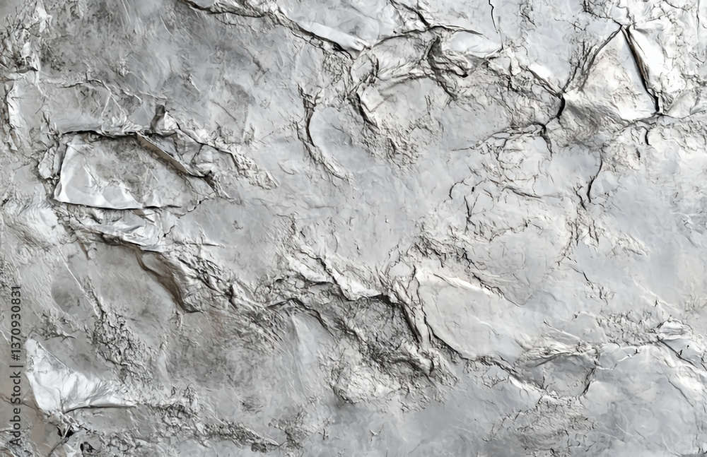 Poster abstract gray texture background for graphic design and wall art, crumpled paper effect for web desi