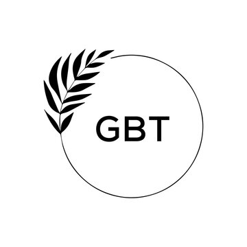GBT creative minimalist letter logo.