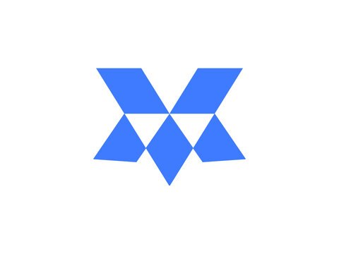 creative vmx letter logo design