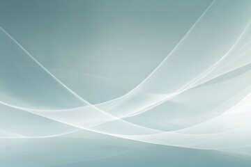 A blue and white background with a wavy line. strategy with minimalist waves in light blue and white.