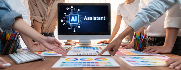 Generative AI virtual assistant tools for prompt engineer and user for ease of engage artificial...