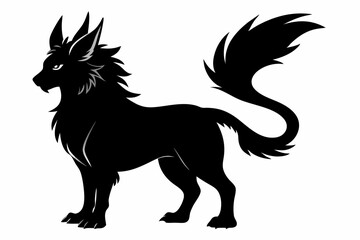 Coloring book silhouette black vector