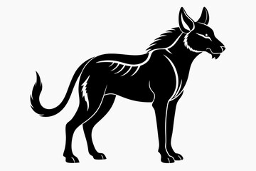 Coloring book silhouette black vector