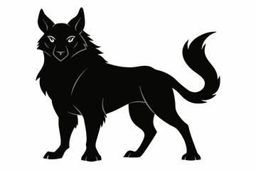 Coloring book silhouette black vector