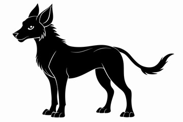 Coloring book silhouette black vector