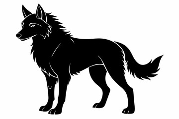 Coloring book silhouette black vector