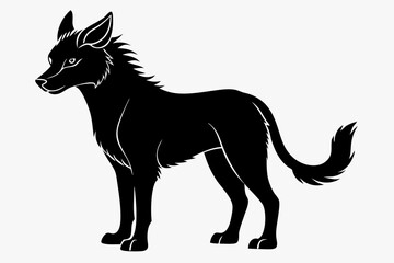 Coloring book silhouette black vector