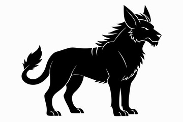 Coloring book silhouette black vector