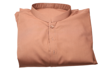 Male Kameez Shirt Isolated on a Transparent Background PNG	