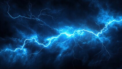 Obraz premium lightning in the night