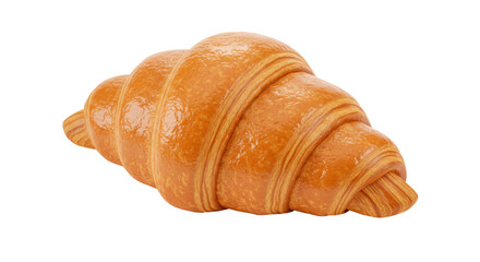Isolated Butter Croissant