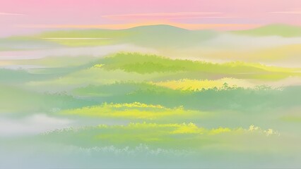 Dreamy Pastel Texture - Abstract Color Pattern